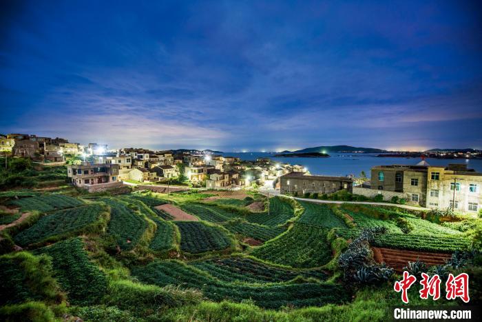 平潭北港梯田。　翁武财 摄